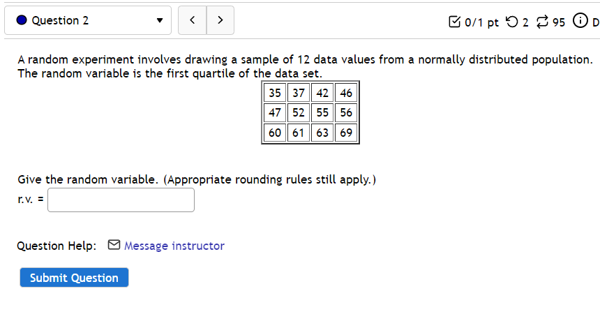 Solved A Random Experiment Involves Drawing A Sample Of 12 | Chegg.com