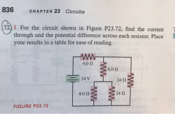 Solved CHAPTER 23 Circuits For the circuit shown in Figure | Chegg.com
