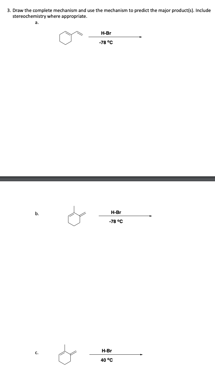 Solved Draw The Complete Mechanism And Use The Mechanism To | Chegg.com