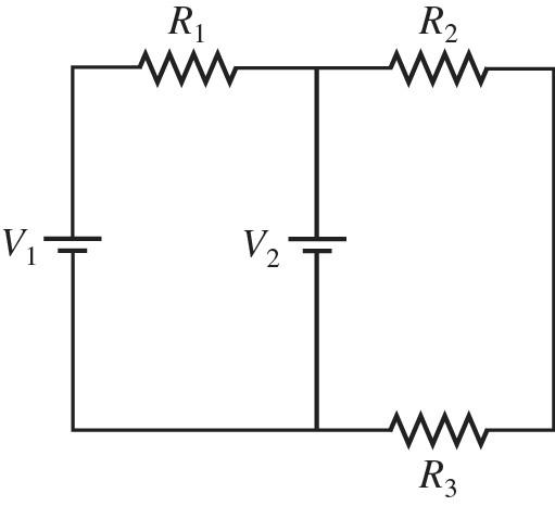 Solved In the circuit shown above, determine the voltage of | Chegg.com