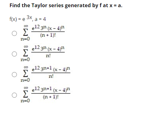 Solved Use Taylor Series To Evaluate The Limit 8 Lim X Sin Chegg Com Solved Use Taylor Series To Evaluate The Limit 8 Lim X Sin Chegg Com