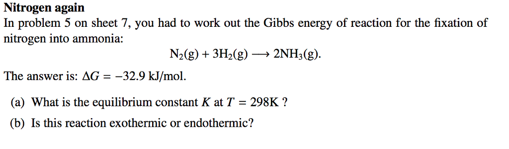 if gibbs free energy is negative is the reaction exothermic