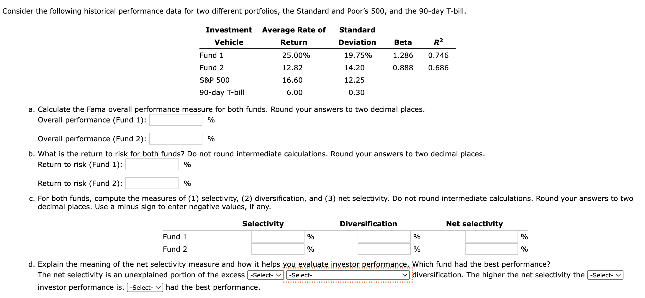 consider-the-following-historical-performance-data-chegg