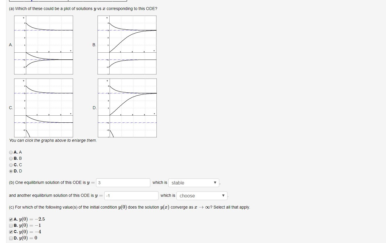 Solved dy 2 points the phase plot for an ode dr f y is chegg