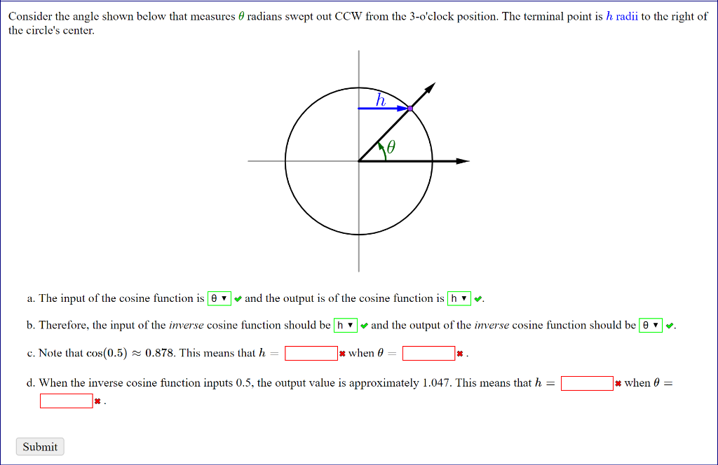 Solved Consider the angle shown below that measures 6 | Chegg.com