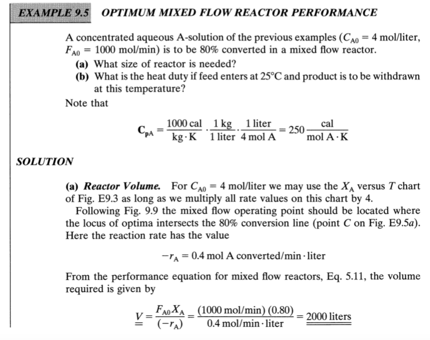 solved-9-2-for-the-mixed-flow-reactor-system-of-example-chegg