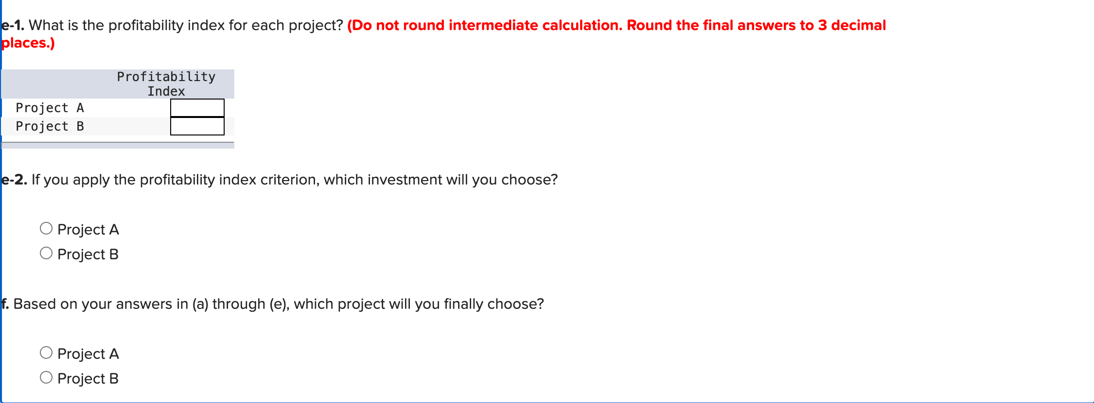 Solved Consider The Following Two Mutually Exclusive | Chegg.com