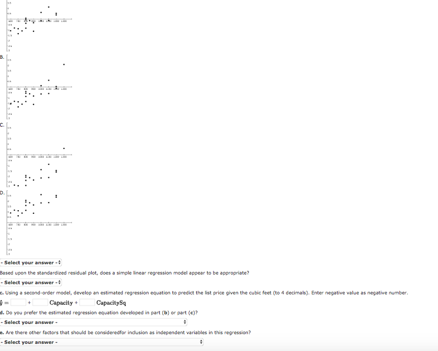 Solved Capacity List Price Maytag HighEfficiency Top