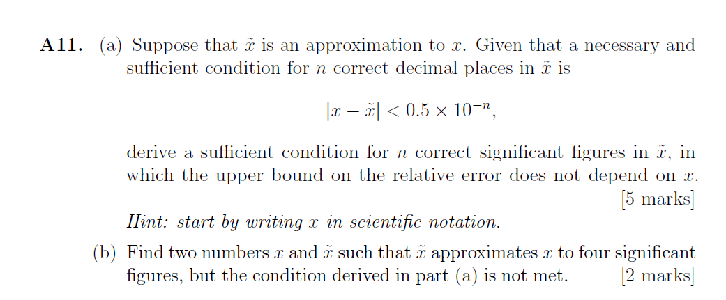 Solved A11 A Suppose That O Is An Approximation To R Chegg Com