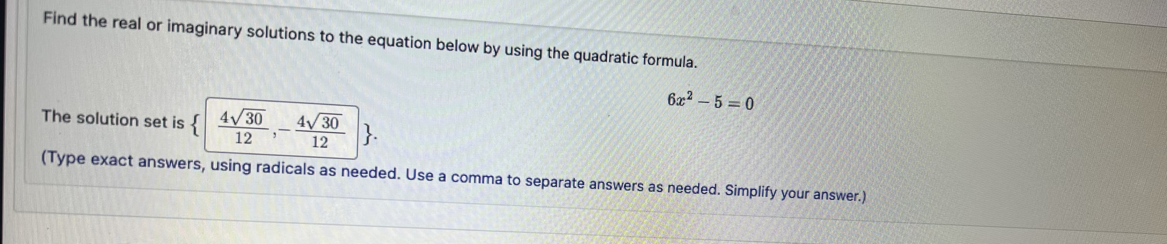 solved-find-the-real-or-imaginary-solutions-to-the-equation-chegg
