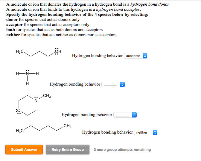 Solved A molecule or ion that donates the hydrogen in a | Chegg.com