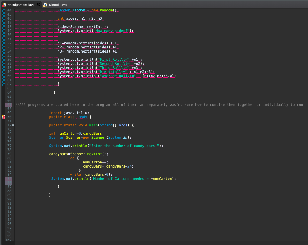 stastics l.a. 19.1 bluej program java