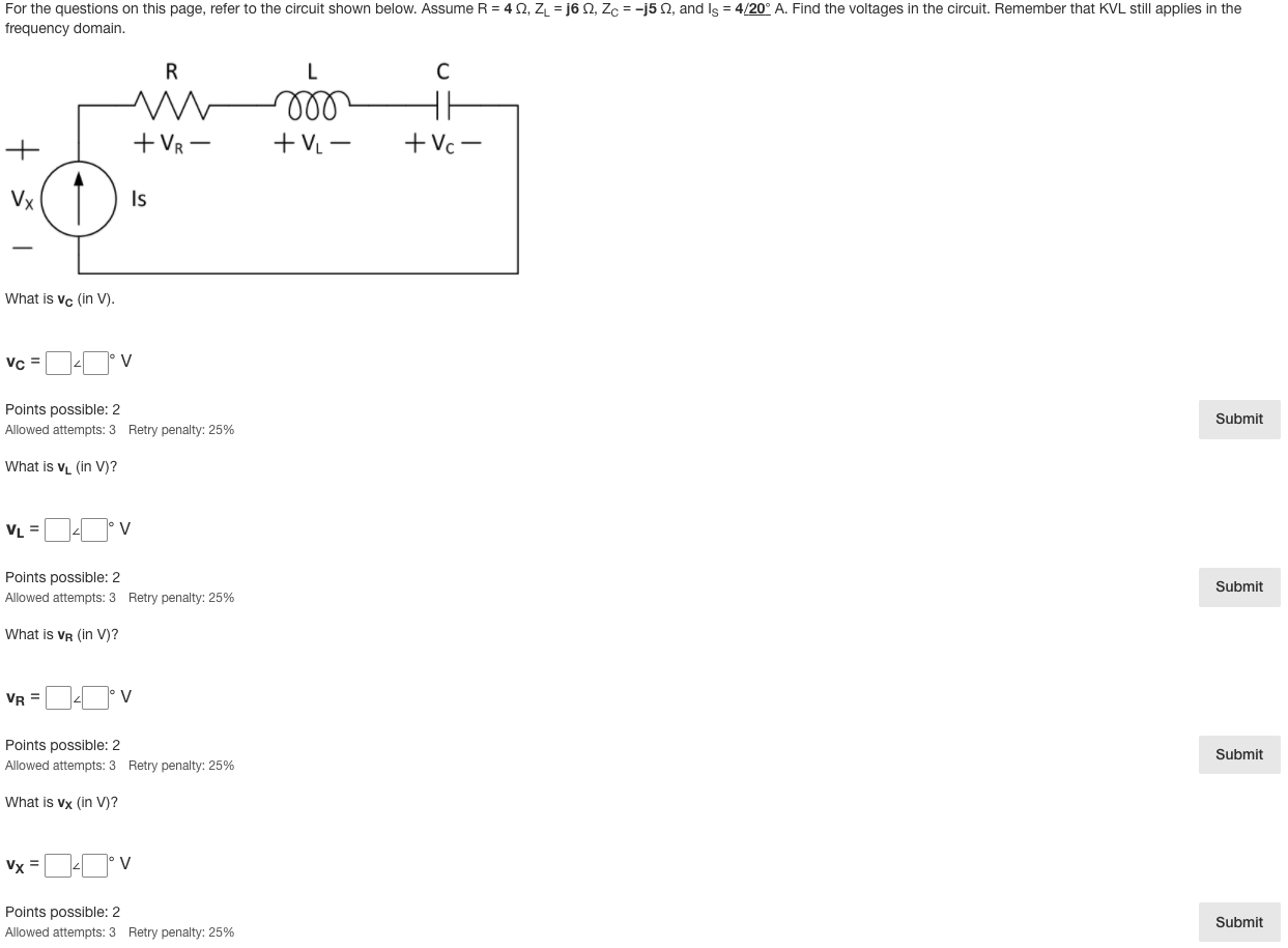 Solved For the questions on this page, refer to the circuit | Chegg.com