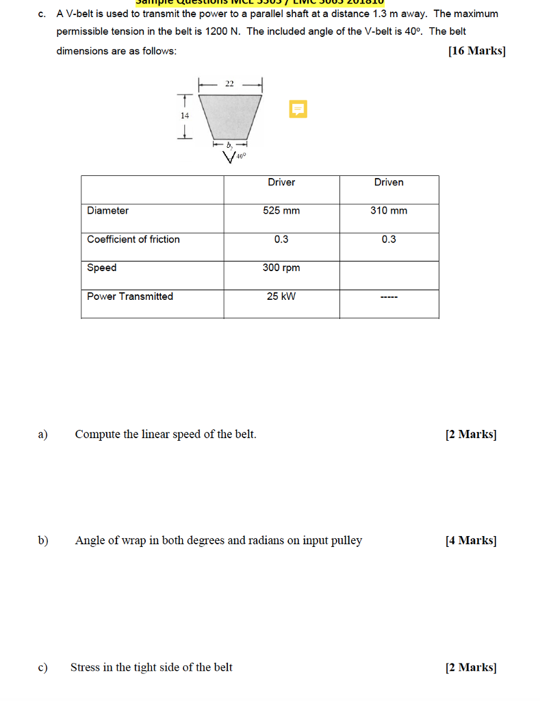 VBelt Size Chart PDF PDF, 55 OFF