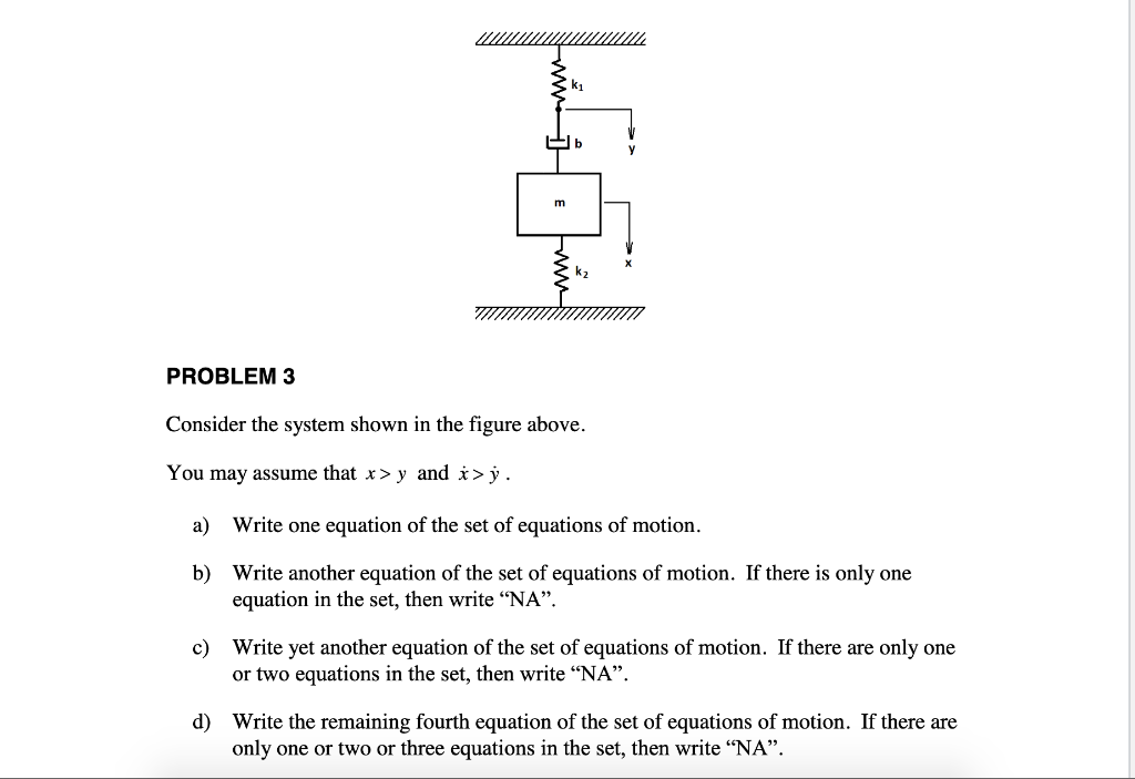 Solved L 14 Wird B M K2 Problem 3 Consider The System S Chegg Com