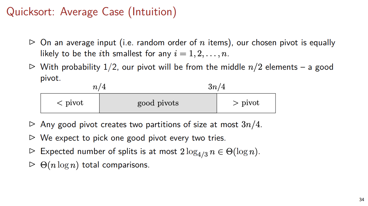Solved Sorting – Quicksort (Javascript) We have different | Chegg.com