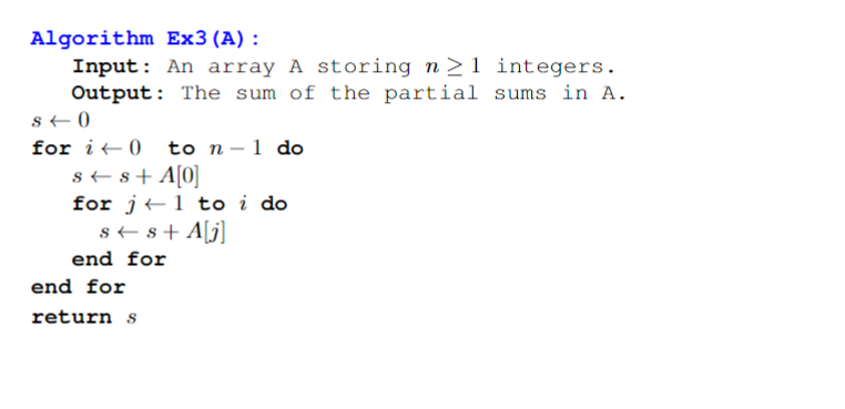 Solved 25 Points Find Running Time Functions For The