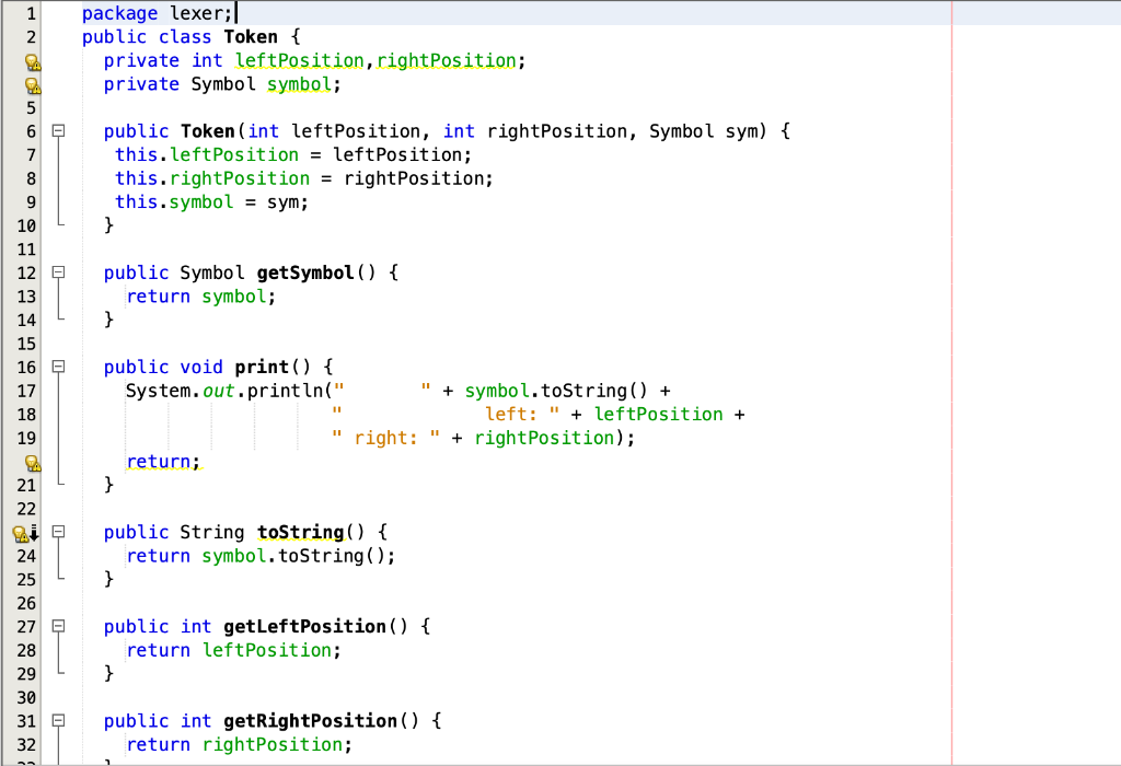 Modify the Lexer (15 points) Download the | Chegg.com