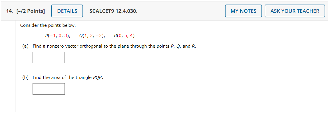 Solved Consider The Points Below. | Chegg.com