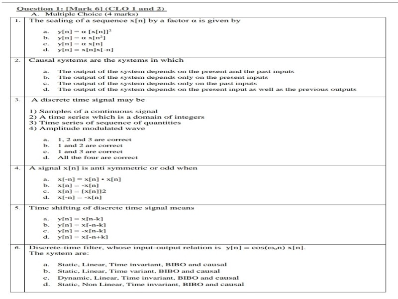 Solved Summer Semester 3 Dsp Page 3 Convolution Of Seq Chegg Com