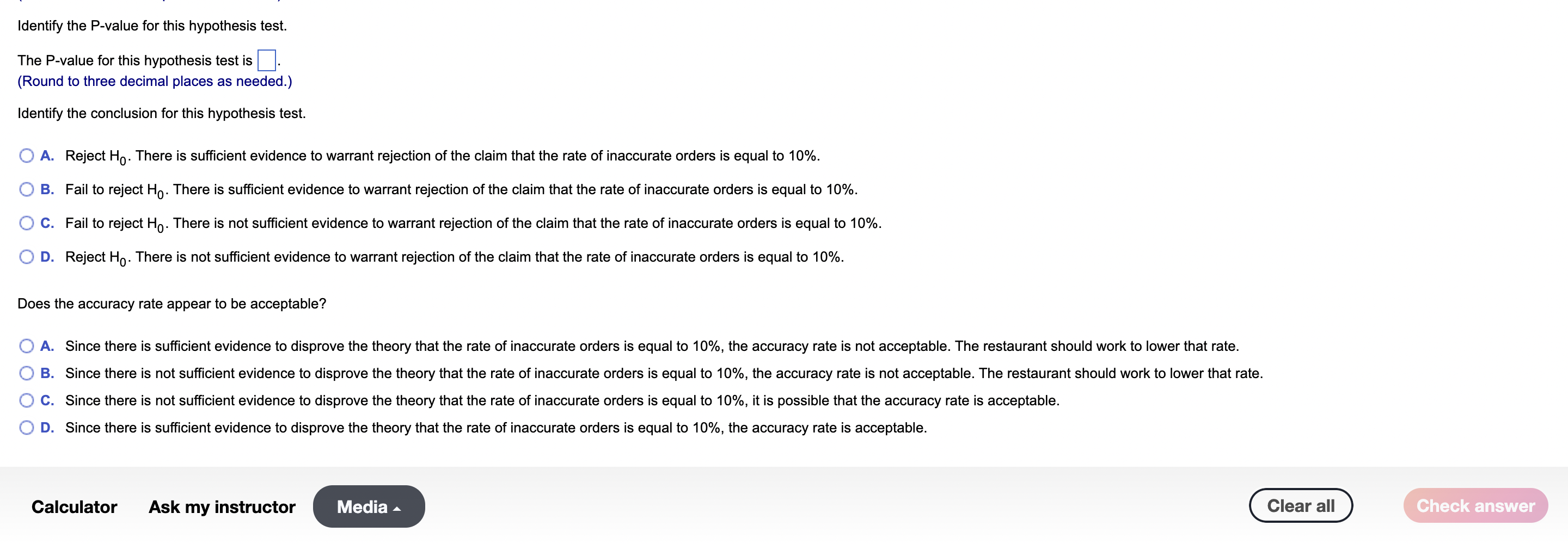 Solved Homework: IV. Concepts of Hypothesis Testing (8.1 & | Chegg.com
