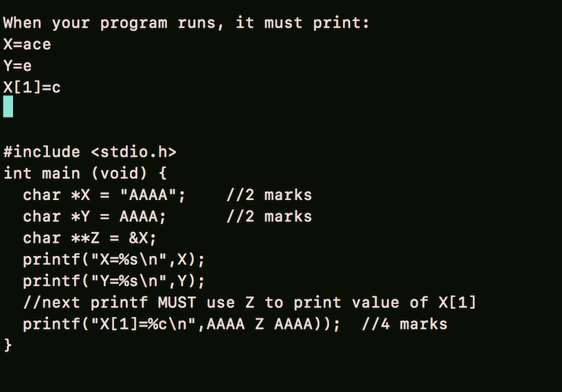 Submit F2 C Consider The Following Memory Chegg Com
