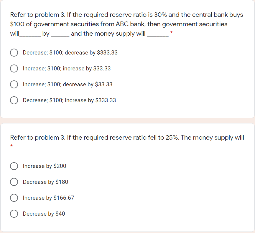Solved Problem 3 Answer the next questions based on the | Chegg.com