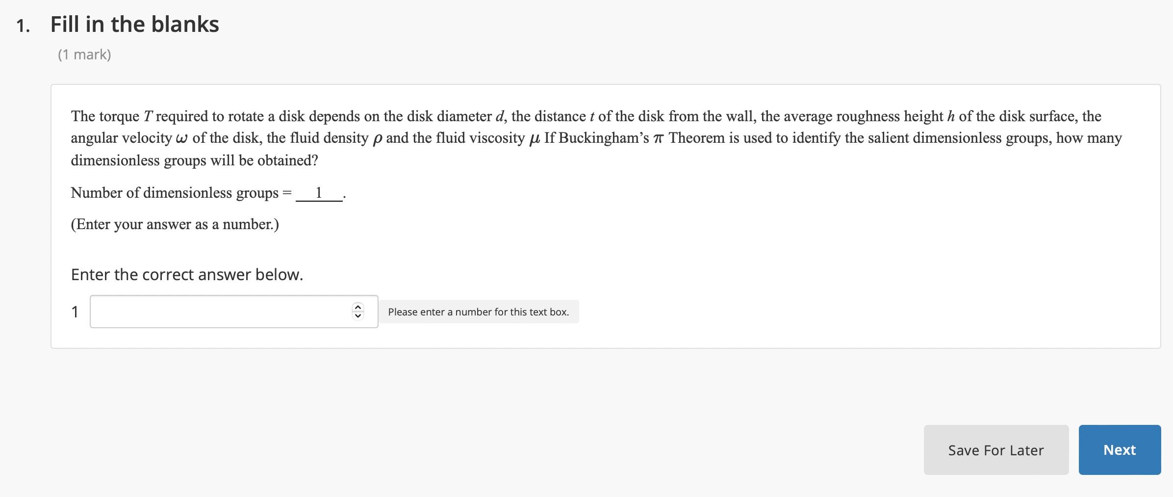 Solved The Torque T Required To Rotate A Disk Depends On The 