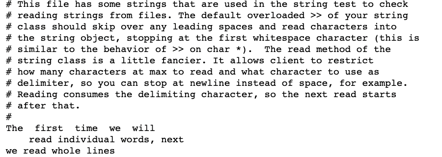 Solved Client program: /* * ------------------- * These | Chegg.com