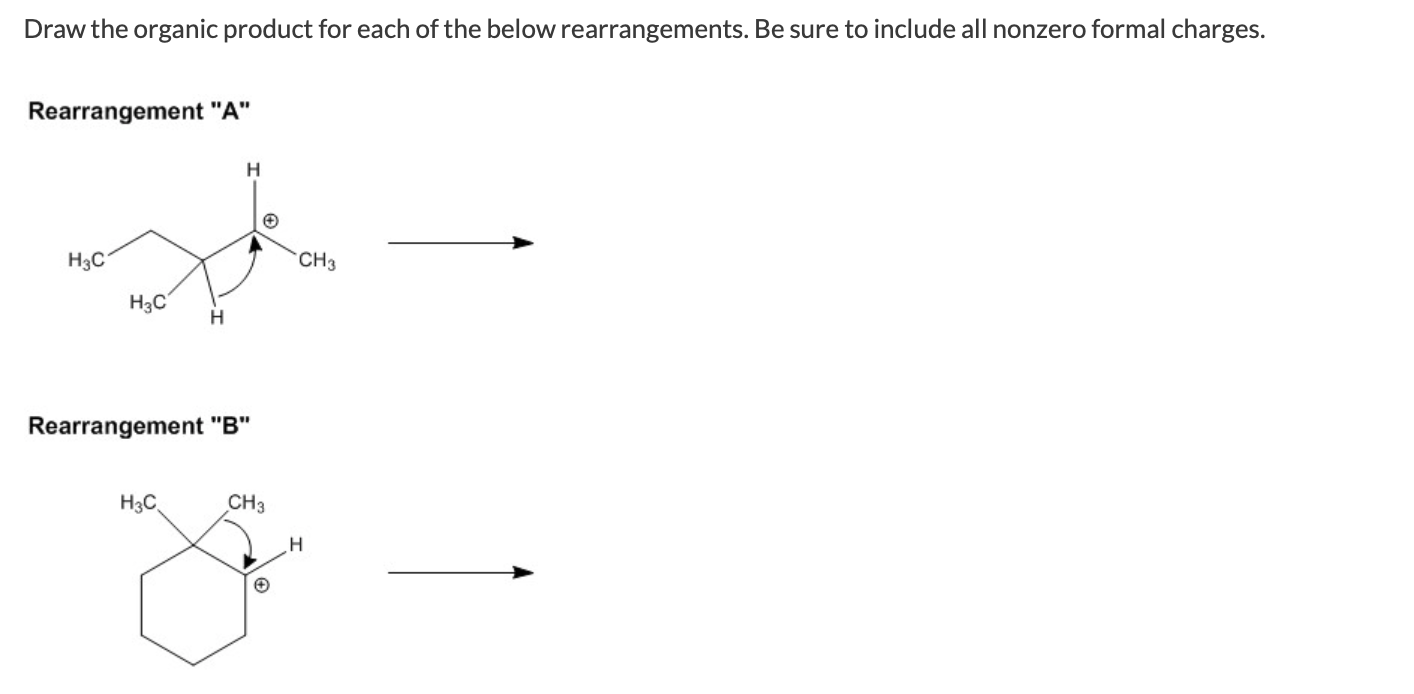 Solved Draw the organic product for each of the below | Chegg.com