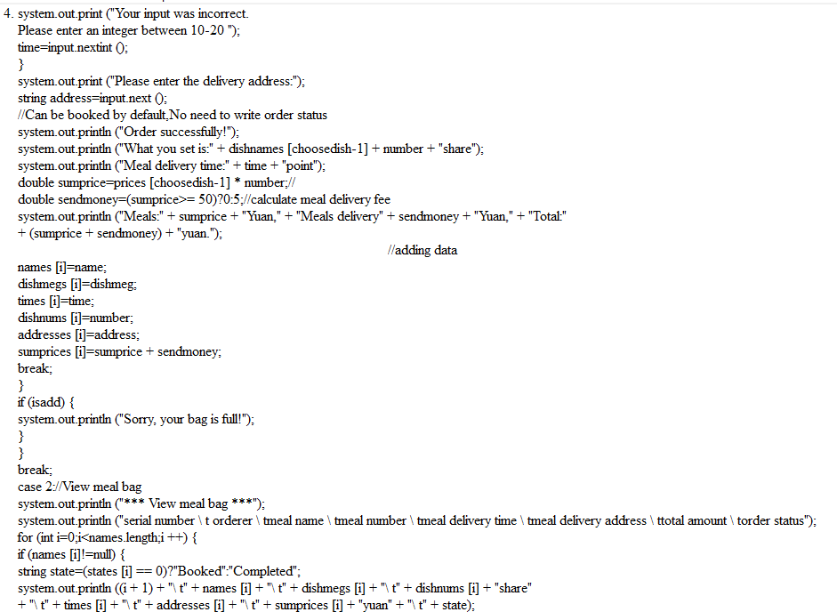Solved its OOP JAVA Assume that XYZ_FOOD is the one of the | Chegg.com