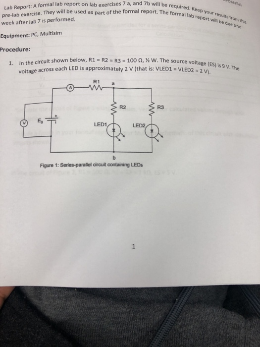 Solved Report: A formal lab report on lab exercises 7 a, and | Chegg.com