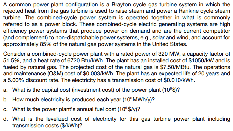 Gas Turbine Interview Questions and Answers - Power Plant