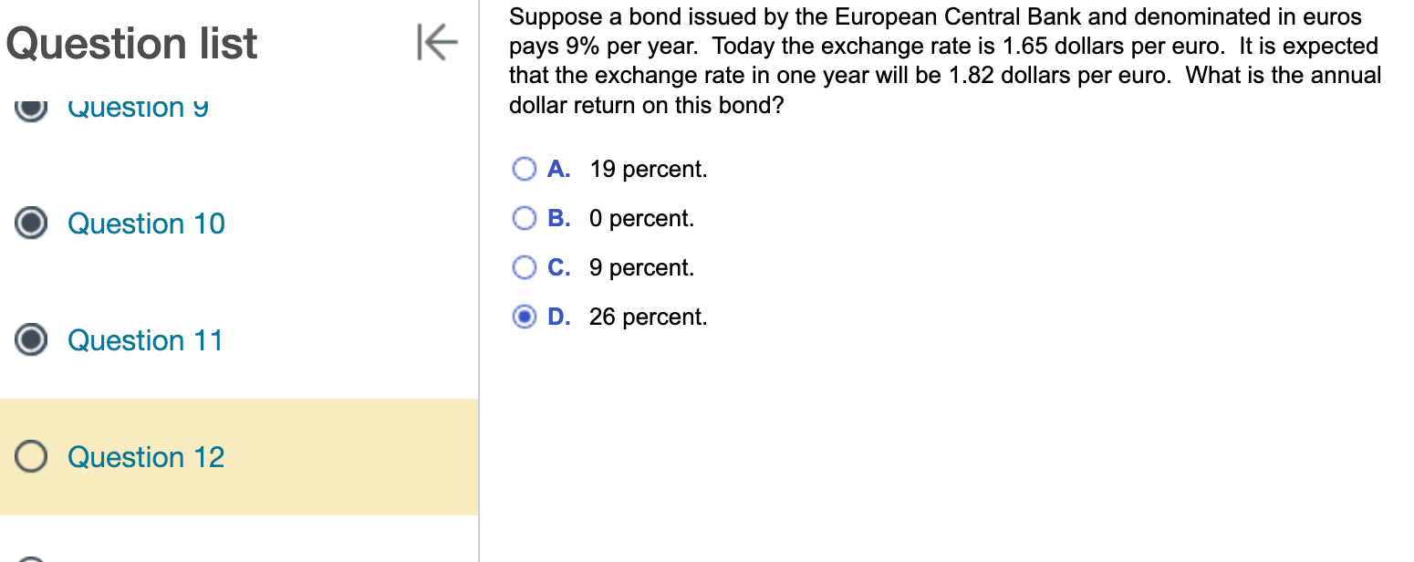 Solved Question ListQuestion YQuestion 10Question 11Question | Chegg.com