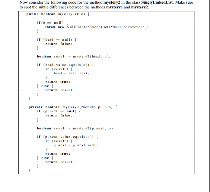 Solved Question 5 (10 marks) ) Consider the class | Chegg.com