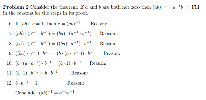 Solved Problem 2 Consider The Theorem: If A And B Are Both | Chegg.com