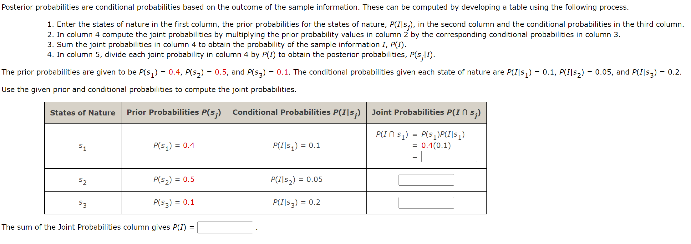 Solved Posterior Probabilities Are Conditional Probabilities | Chegg.com