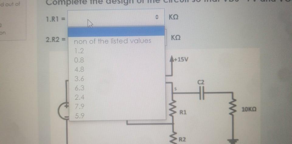 Solved The n-channel JFET transistor in the amplifier shown | Chegg.com