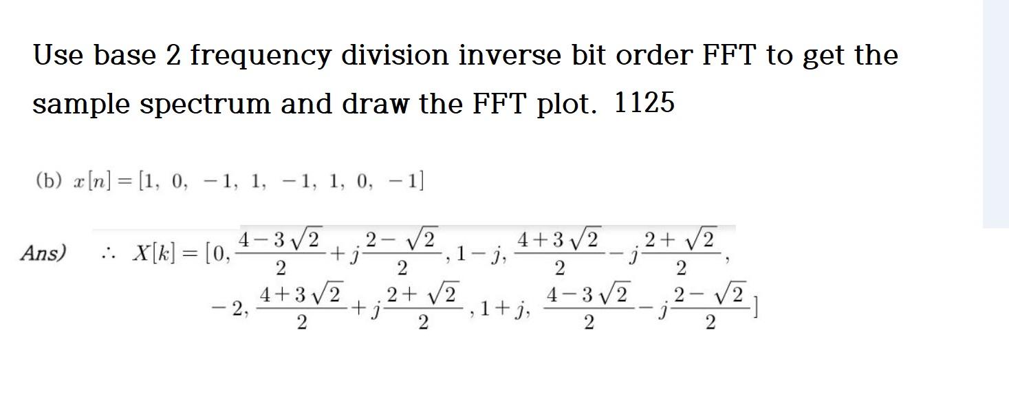 Solved How Do I Get The Ans Of This Pb?? (signal And | Chegg.com