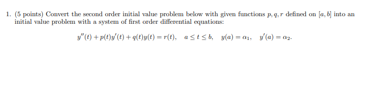 Solved NUMERICAL ANALYSIS - PLEASE SHOW ALL WORK (I WILL | Chegg.com