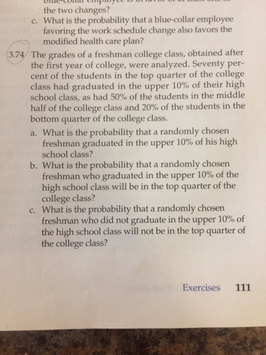 Solved The Grades Of A Freshman College Class, Obtained | Chegg.com