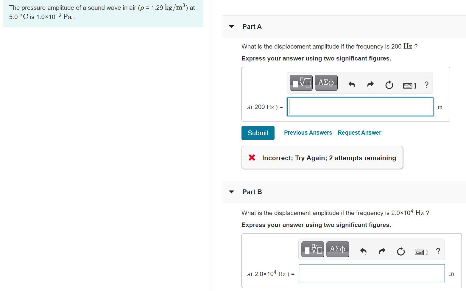 Solved I keep getting the answer 2.0x10^-9 but it keeps | Chegg.com