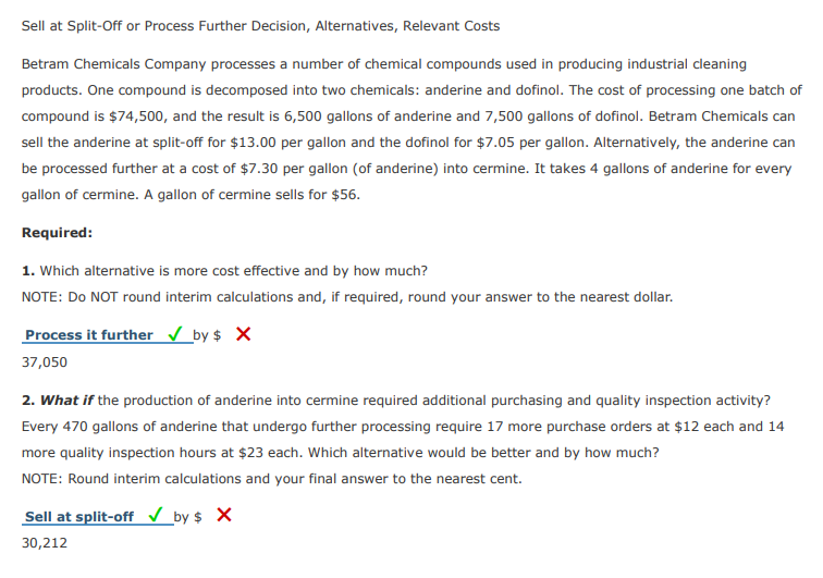 Solved Keep-Or-Drop Decision, Alternatives, Relevant Costs | Chegg.com