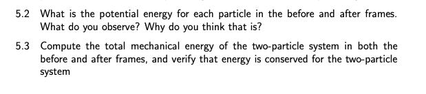 5 Energy Conservation Figure 2: "Before" And "after" | Chegg.com