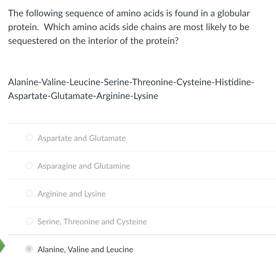 solved-the-following-sequence-of-amino-acids-is-found-in-a-chegg