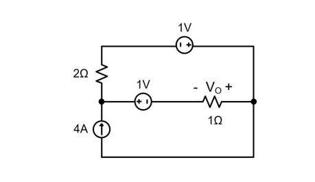 Solved Find V0 in the following circuit | Chegg.com