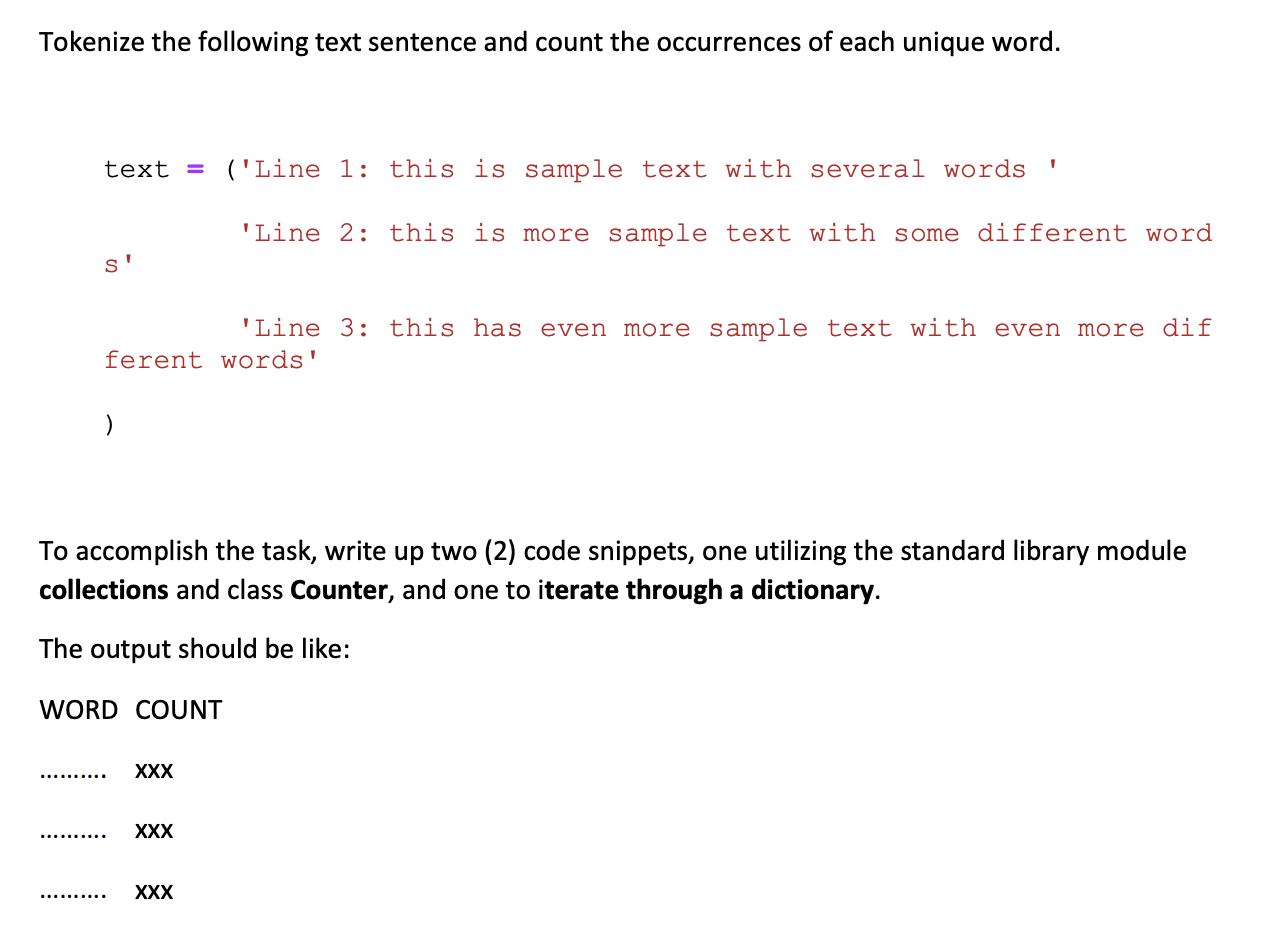 Solved Please use python to answer the question. （text can | Chegg.com