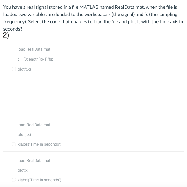 Solved What are the two problems of spectral analysis? 1) | Chegg.com