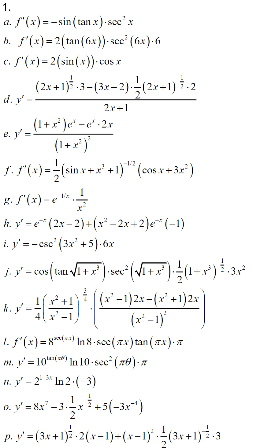 Solved They gave us the answers. Can you work out the | Chegg.com