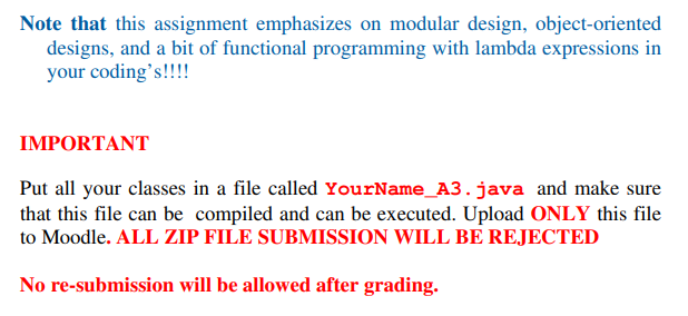 Objectives: Practice java programming with GUI, | Chegg.com